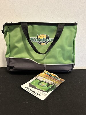 NEW Flambeau Tackle Soft Sided Large Lightning Tote 5000LN Green  071617042780