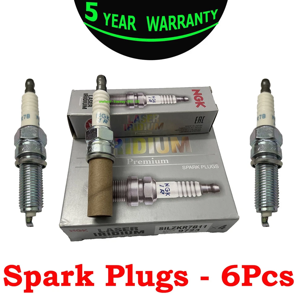 8 шт лазерных иридиевых свечей зажигания NGK SILZKR7B11 9723 для Hyundai Elantra Santa Fe - Изображение 2 из 4