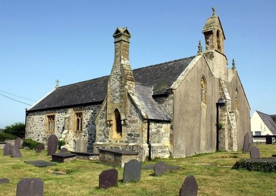 Photo A2 St. Beuno's Church, Aberffraw Wikipedia http://en.wikipedia.org c2013