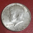 1964 KENNEDY HALF DOLLAR COIN 90% SILVER COIN