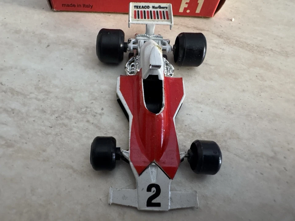 Auto F1 Polistil RJ1 McLaren M23 del 1976 scala 1:55 nuova in box da collezione - Immagine 2 di 4