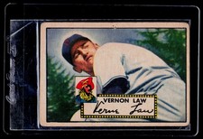 1952 Topps #81 Vernon Law BS52
