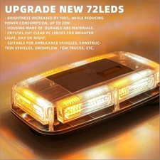 Hewworth 72 Led Strobe Beacon Light Rooftop Emergency Warning Hazard Flash Hewworth 72 Led Strobe Beacon Light Rooftop Emergency Warning Hazard Flash