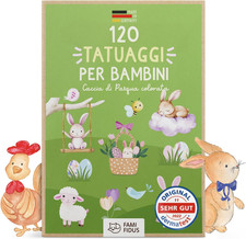 120 Tatuaggi per Bambini | Gadget Festa Compleanno Bambini – Dermatologicamente 