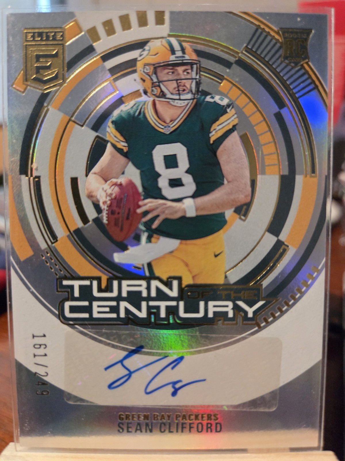 2023 Panini Donruss Elite Turn of the Century /249 Sean Clifford Rookie Auto RC