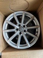Used 2015 Audi A3 OEM 18x8 10 Spoke Alloy Wheel Silver