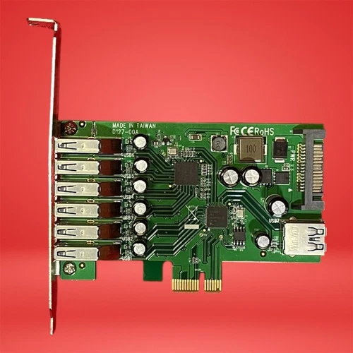 StarTech.com PEXUSB3S7 7 Port PCI Express USB 3.0 Card - Standard & Low-Profile