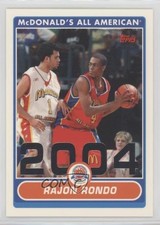2007-08 Topps McDonald's All American Rajon Rondo #RR 0p5