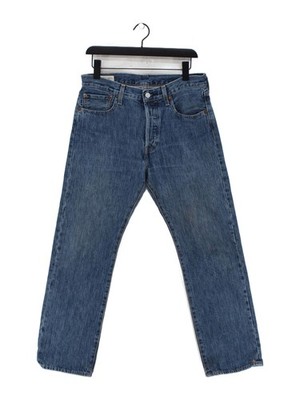 Levi s Herren Jeans M Blau 100% Baumwolle Straight