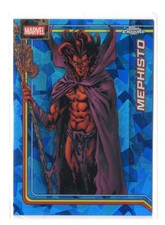 2026 Topps Marvel Chrome SAPPHIRE BASE CARD #077 77 Mephisto