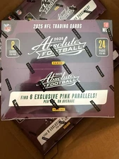 2025 Panini Absolute Football Factory Sealed Retail Box In Hand