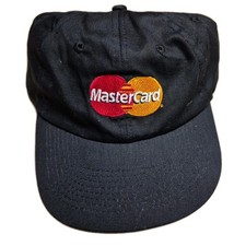 Vintage 90s Mastercard Promo Credit Classic Snapback Hat Cap