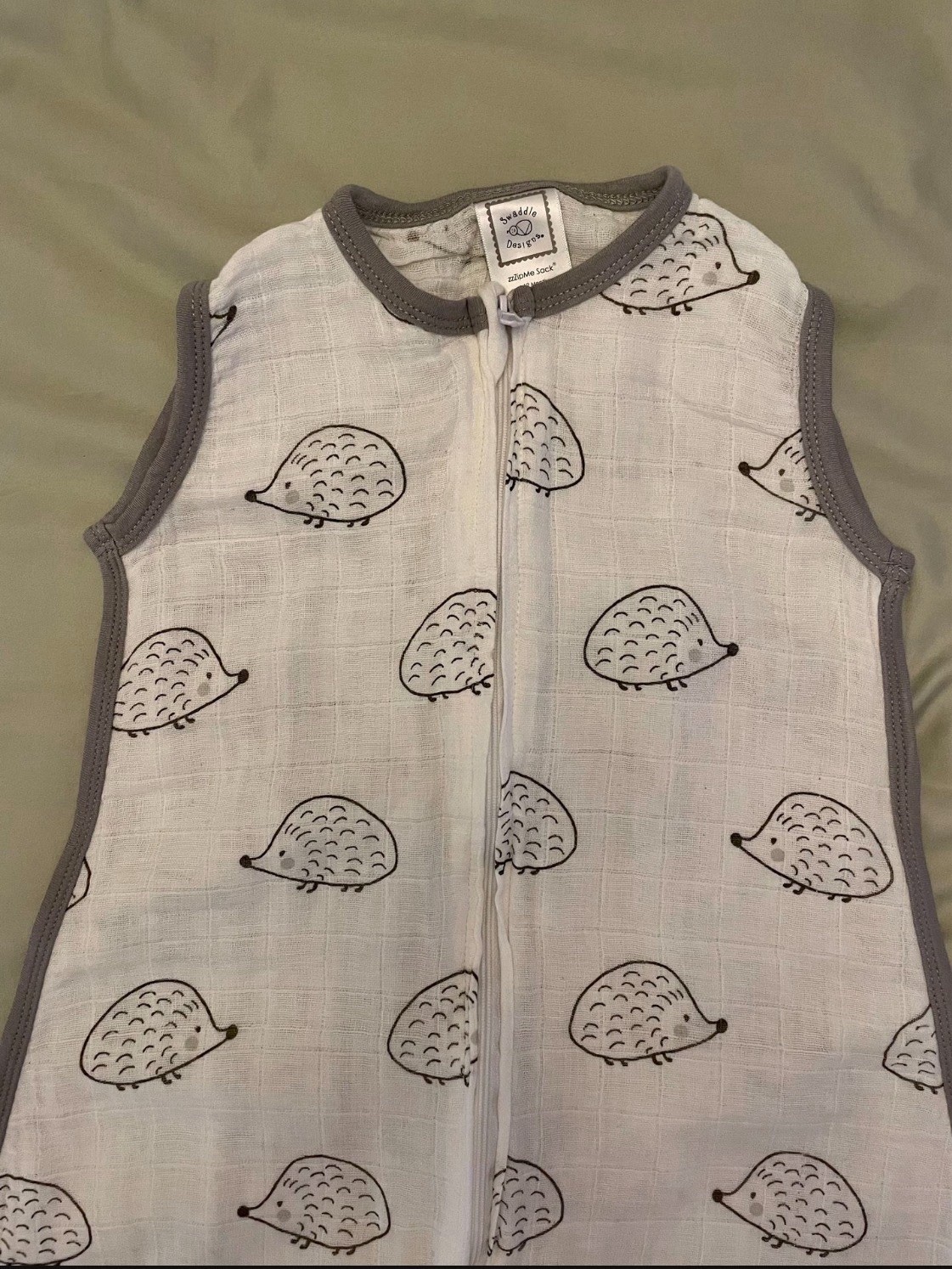 Baby Muslin Swaddle Me Sleep Sack, Wearable Blanket, 6-18 Months