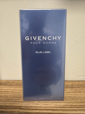 GIVENCHY POUR HOMME BLUE LABEL EAU DE TOILETTE SPRAY 3.3 Oz / 100 ml BRAND NEW!