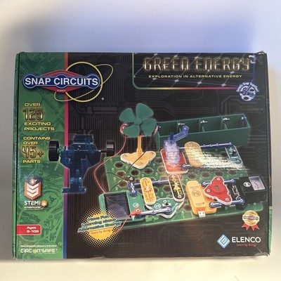 Snap Circuits Green Energy Electronics STEM Exploration Kit Elenco NEW/SEALED