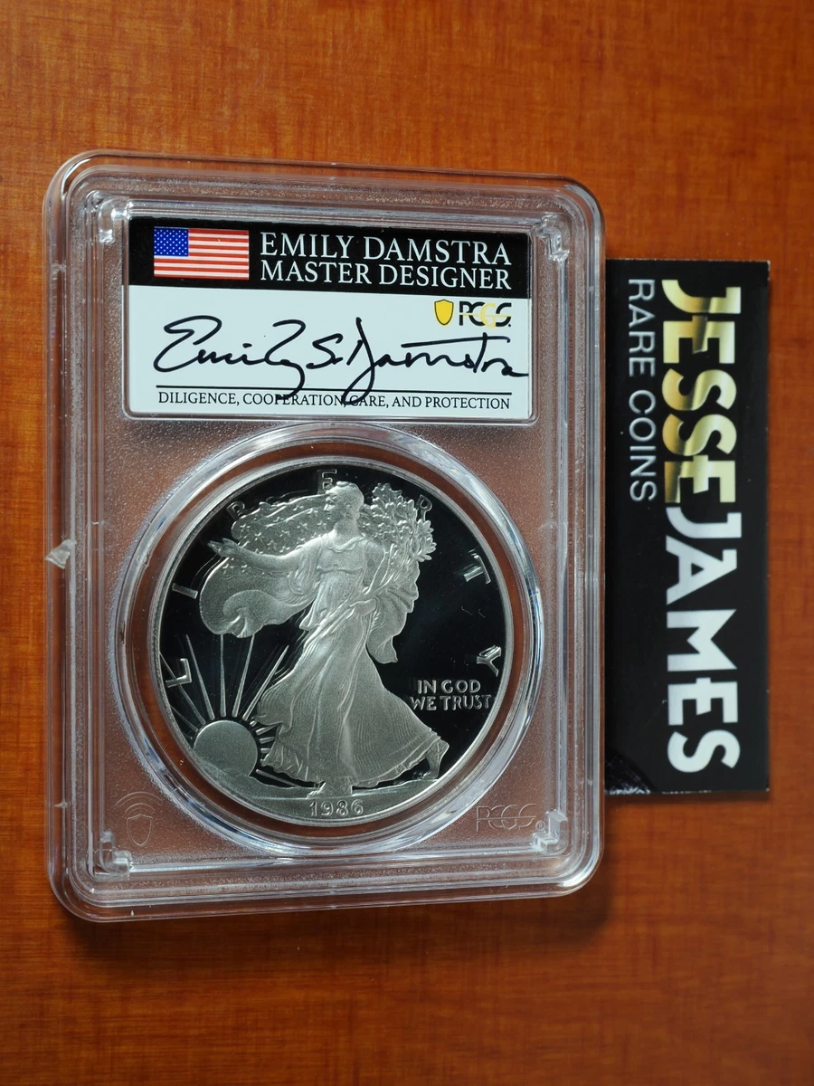 PCGS Certified PR 70 Graded 1986 Silver Bullion Coins for sale | eBay