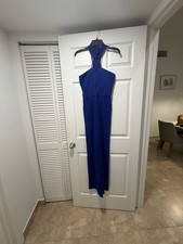 Women  s blue jumpsuit