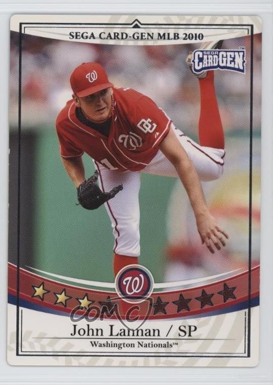2010 Topps Sega Card-Gen Japanese John Lannan #J10-400 0n1