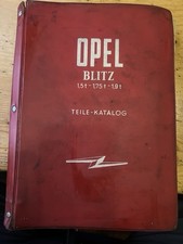 Opel Blitz Buch Ersatzteile Katalog