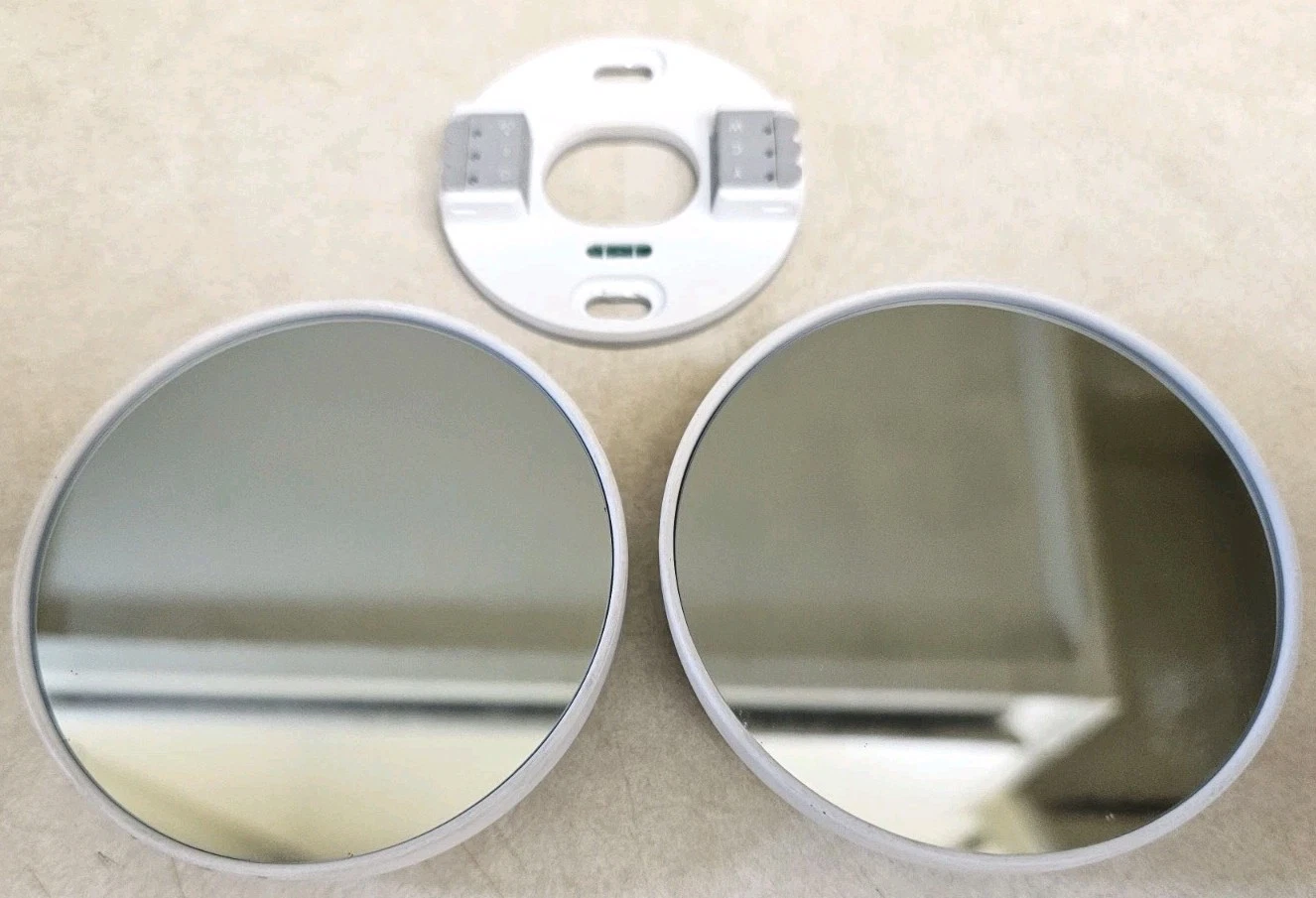 Google Nest Thermostat Smart Wi-Fi Thermostat Battery Powered Mirror Display Lot