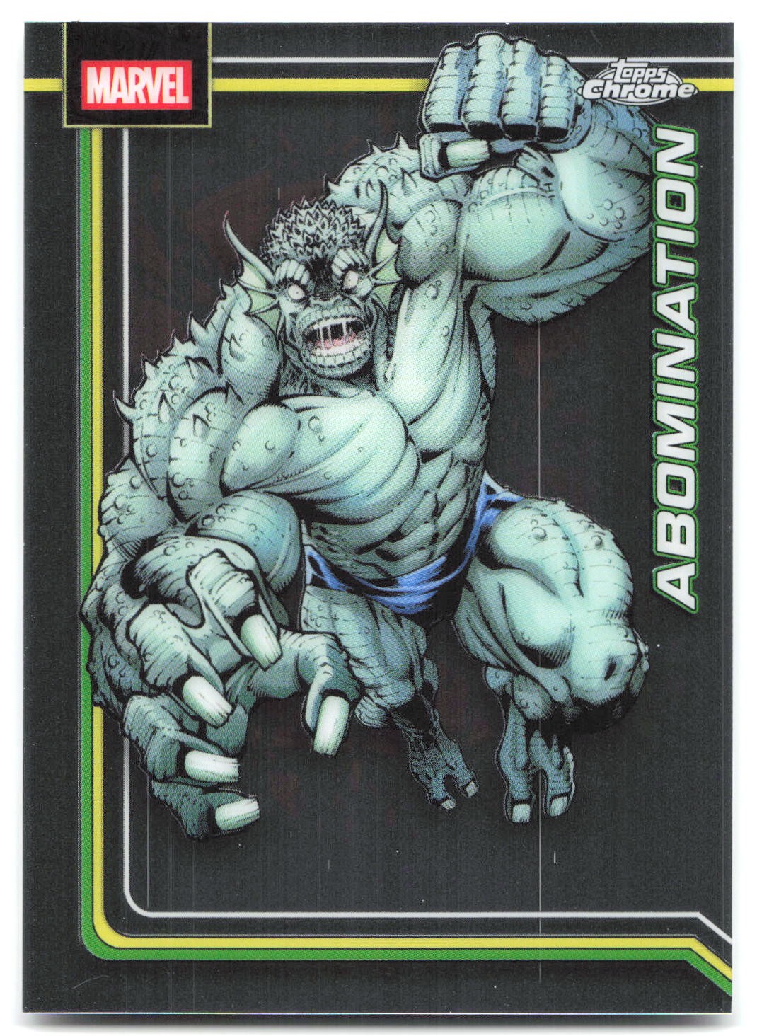 2026 Marvel Topps Chrome Marvel Abomination #001 NM