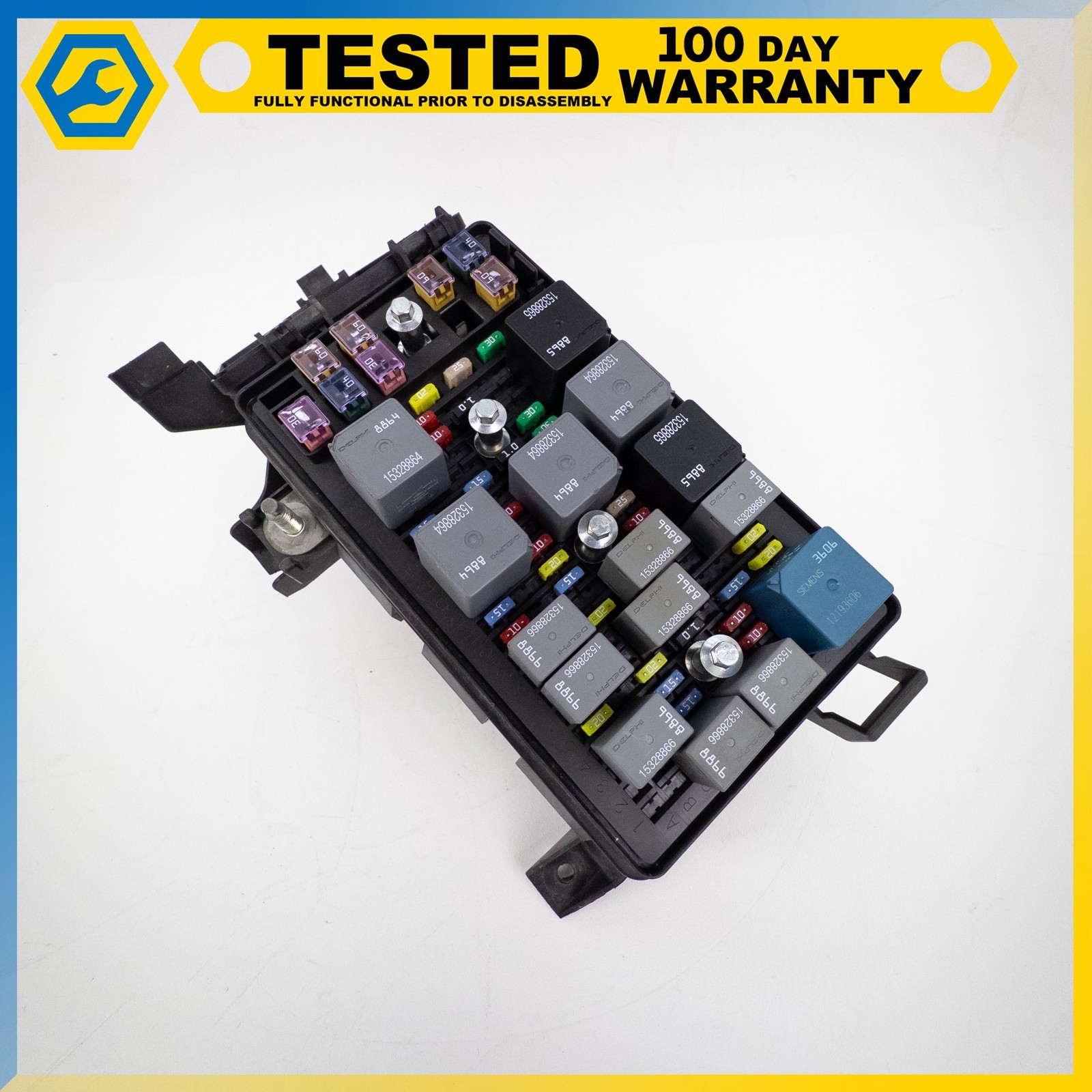 05-13 CHEVROLET CORVETTE C6 ENGINE WIRING HARNESS JUNCTION BLOCK FUSE BOX OEM