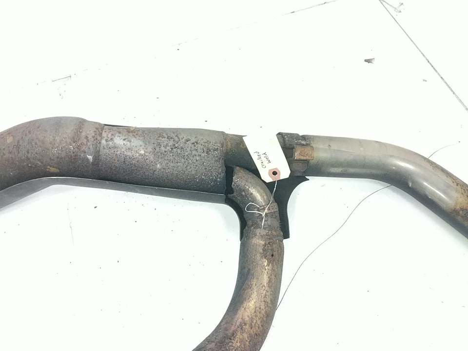 00 Victory V92 V92C Exhaust Header Head Pipe Muffler Damage - Image 3 of 4