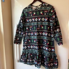 Hanna Andersson Christmas Pajamas Nightgown Kids Size 14 -16 Gnome Nordic Excell