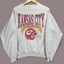 Kansas City Chiefs Football Sweatshirt, NFL Kansas City Chiefs Sweatshirt KH1805