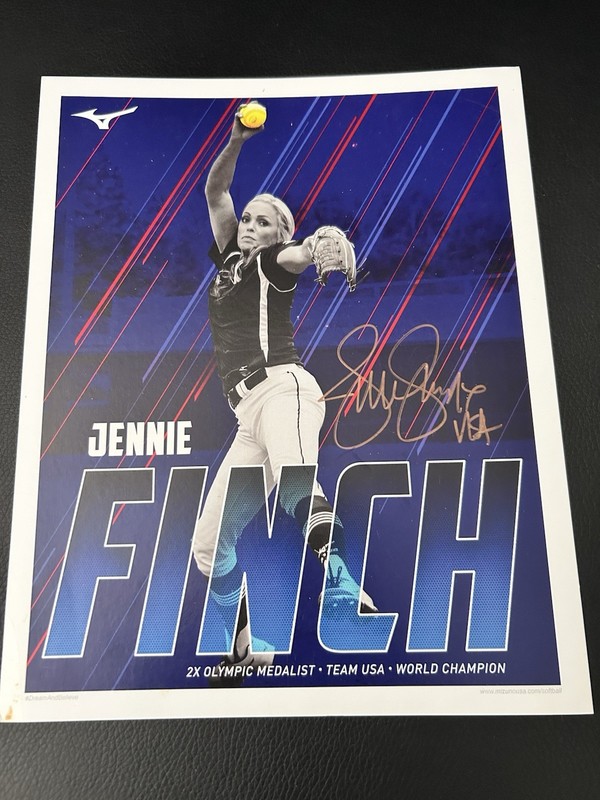 Jennie Finch Signed 