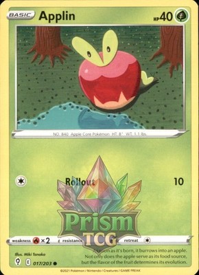 Applin 17/203 Common Evolving Skies Pokemon