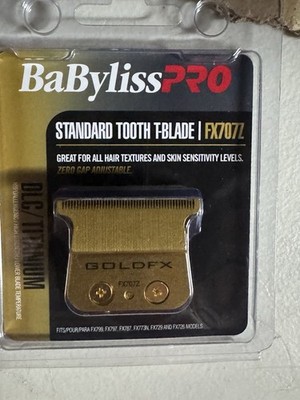 BaByliss Pro FX707Z Gold Replacement Outlining Trimmer Blade for Skeleton FX787G