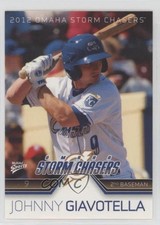 2012 MultiAd Sports Omaha Storm Chasers Johnny Giavotella #1 0kz8