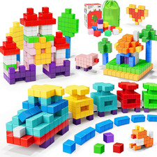 Magnetic Blocks for Kids Ages 3-5 - 45Pcs Magnet Cubes Toys Birthday Valentine'S