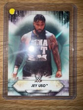 2021 TOPPS WWE #149 Jey Uso  GREEN #/299 Free shipping