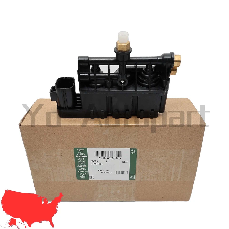 For Land Rover Range Rover Sport LR3 OEM Front&Rear Air Suspension Control Valve Foto 4 de 4
