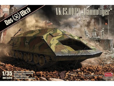 Das Werk - Vk4501(P) ''Rammtiger'' 1/35 35018