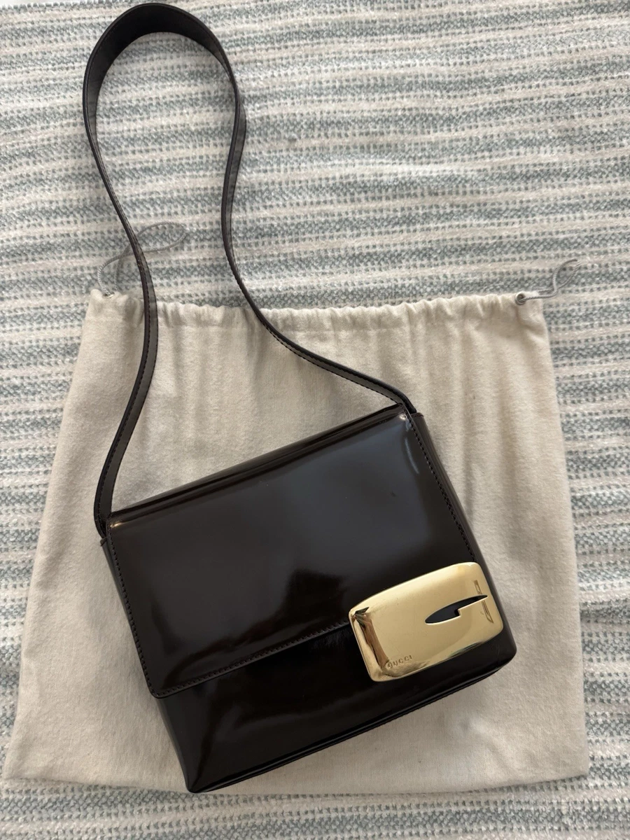 バッグ GUCCI L HANDLE LEATHER SHOULDER BAG Gucci Patent Bags & Handbags for Women for sale | eBay