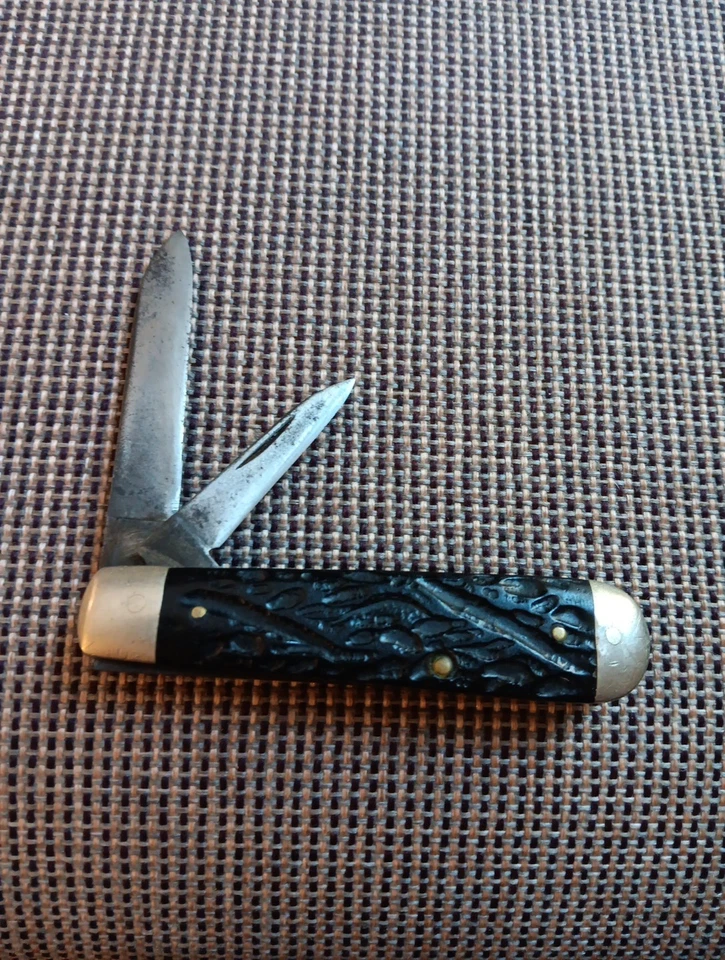 Cuchillo Case XX. Buen estado. Mango negro. Foto 2 de 4