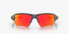Oakley Flak 2.0 XL rectangular frame, matte Prizm Ruby lenses 9188 Orange