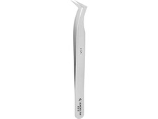 Excelta 6SA - 3-Star Tweezer, Angulated, Flat Sharp Point, Anti-Mag SS