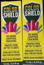 Top coat Nail Color Shield 2x No more Chipping Cracking up to 15 days 0.4fl oz