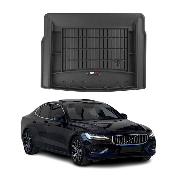 Omac Gummi Kofferraumwanne FüR Volvo S60 2019-2025 TPE Laderaumwanne Schwarz-image