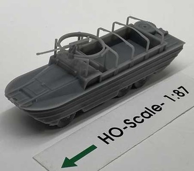 Phoenix Models 31110 HO Scale GMC DUKW 353 Amphibious Vehicle ''Duck'' - Kit -- Un