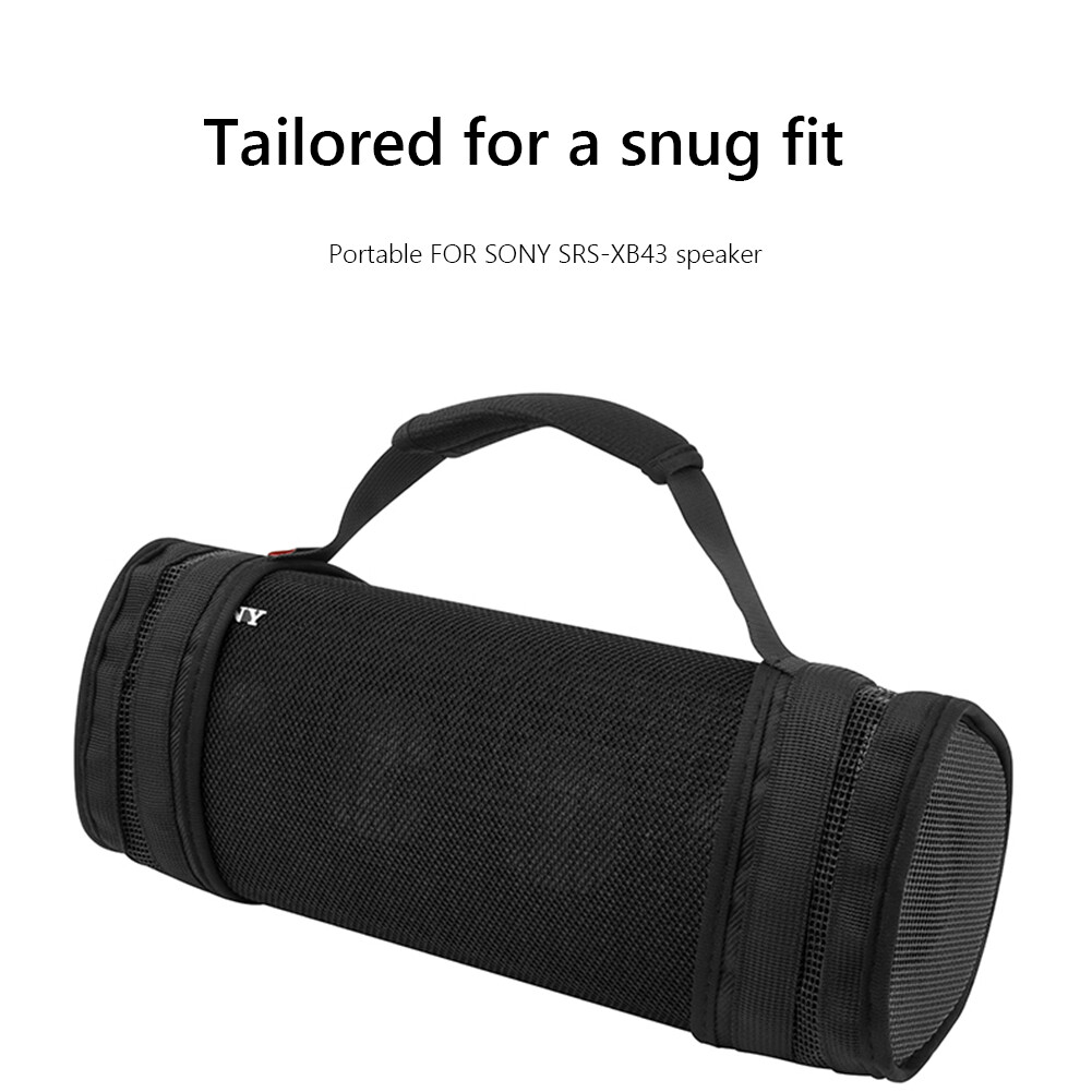 Nylon Speakers Carrying Bag Breathable Speaker Protective Case for Sony SRSXB43 eBay
