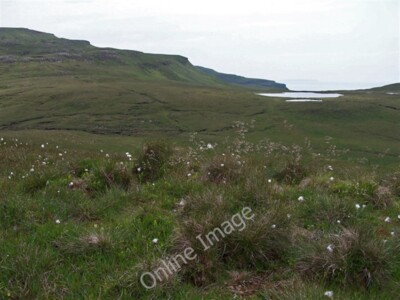 Photo 6x4 Bealach Bharcasaig A view south across the bealach from the foo c2009