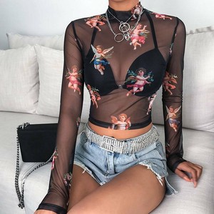 blusa top crop