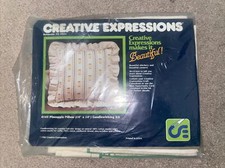 Vintage 1984 Creative Expressions 4143 Pineapple Pillow Candlewicking Kit