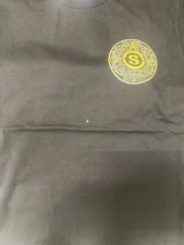 Mens size medium streetwise clothing  azteca black s/s shirt