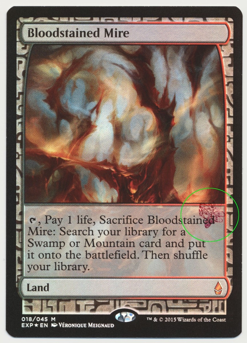 MTG 血染めのぬかるみ/Bloodstained Mire EXP Foil MTG 血染めのぬかるみ/Bloodstained Mire EXP Foil MTG 血染めの